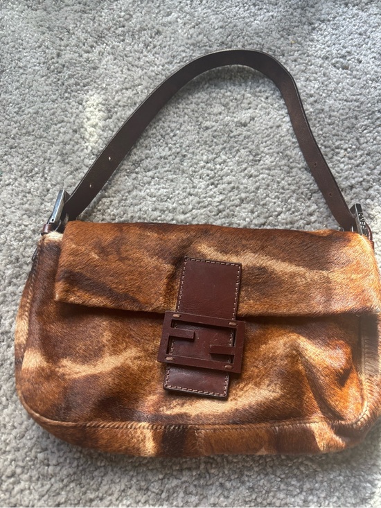 Fendi Handbags - Fendi Ponyhair Baguette